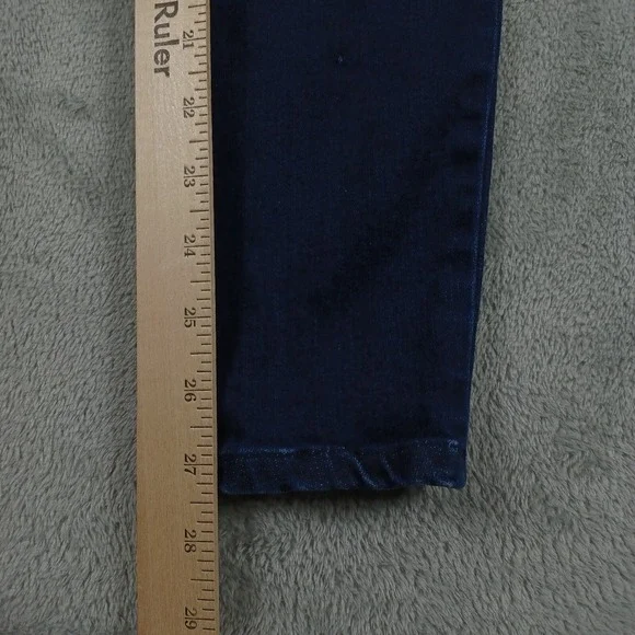 J Jill Jeans Womens 4 Blue Denim Leggings Jeggings Preppy Stretch - Picture 7 of 8